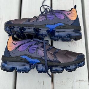 Nike Air VaporMax Plus Sneakers - Purple and Blue